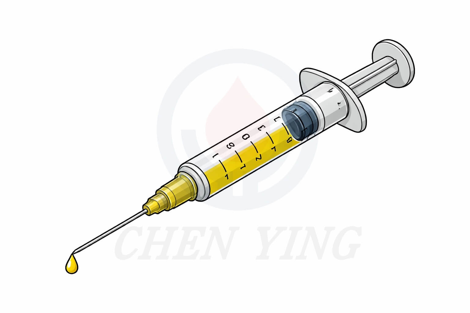 容积式分配器与注射器式分配器类似。